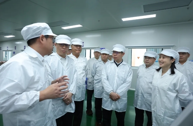 陳錫明調(diào)研中山新高、航天工研院